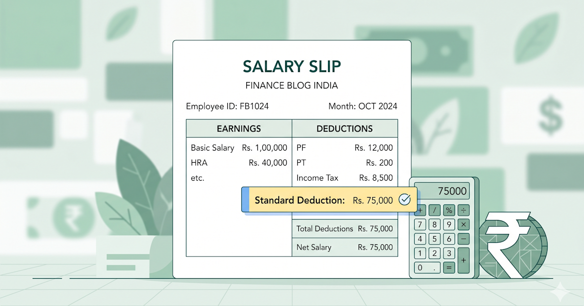 Standard Deduction FY 2026-27: Rs. 75,000 in New and Old Tax Regime