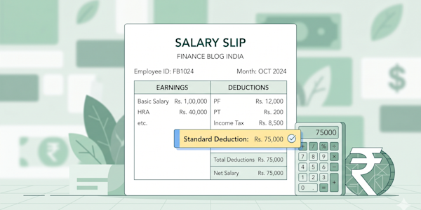 Standard Deduction FY 2026-27: Rs. 75,000 in New and Old Tax Regime