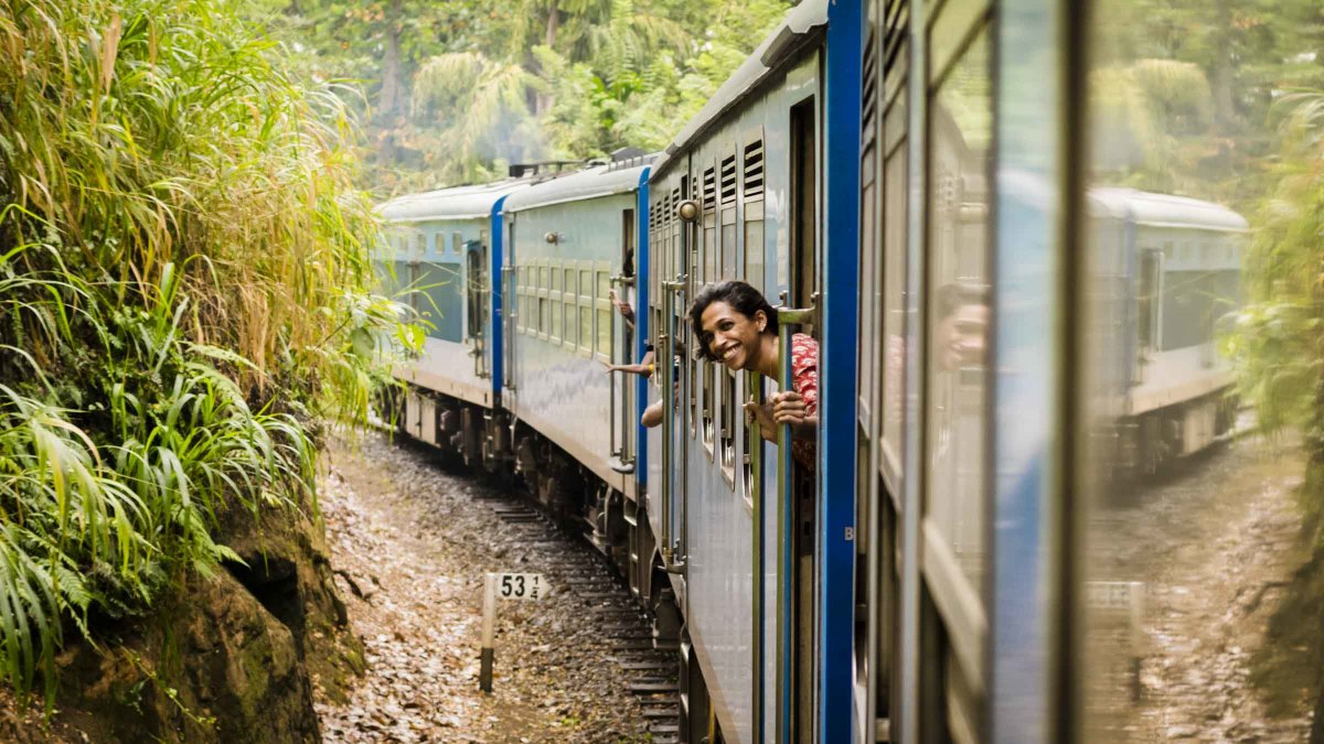  Il treno Colombo-Kandy