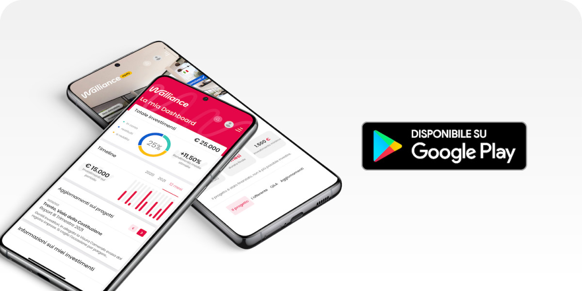 L'app di Walliance è disponibile anche per dispositivi Android.