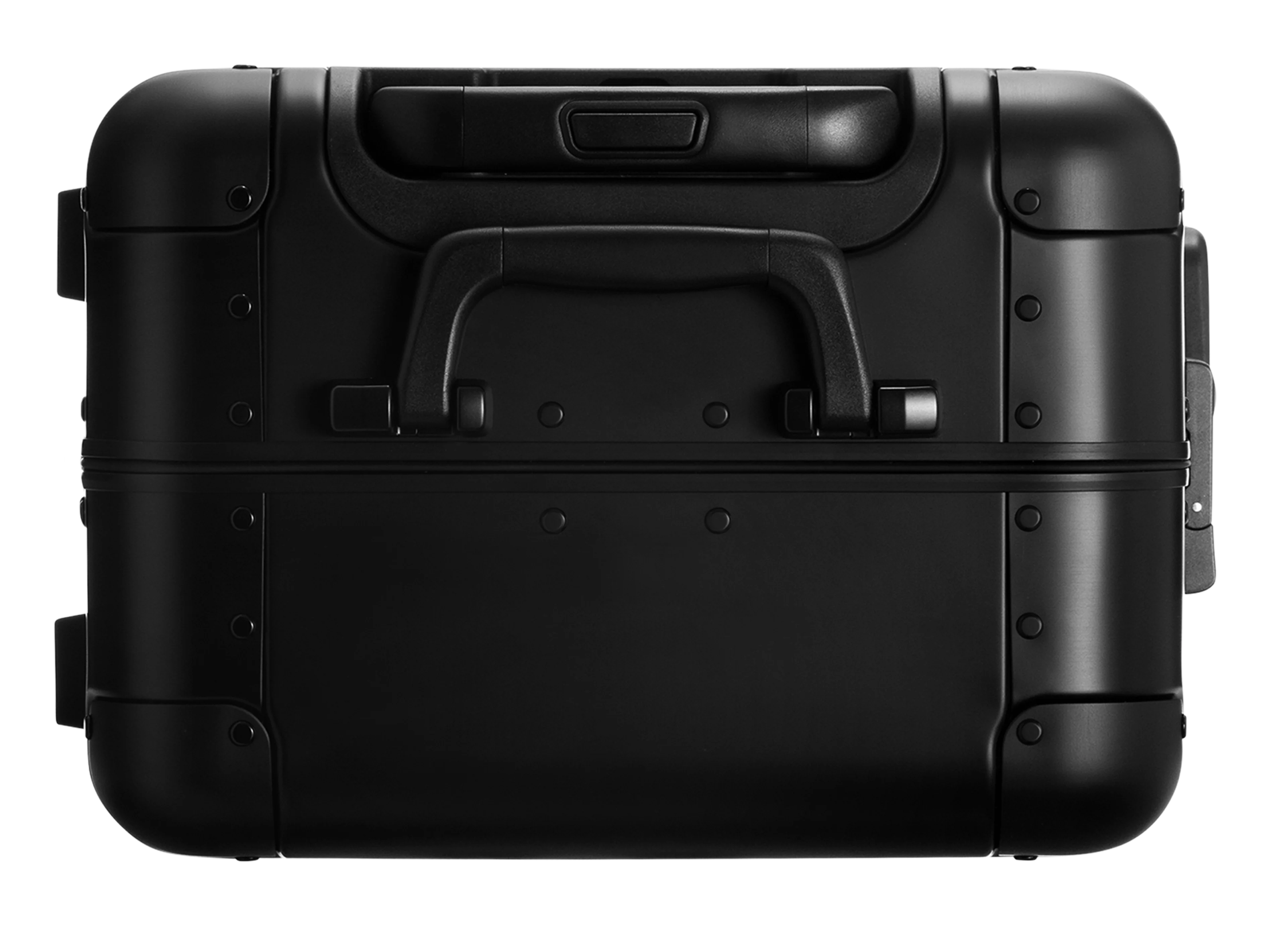 The Aluminum Bigger Carry On in Onyx Black