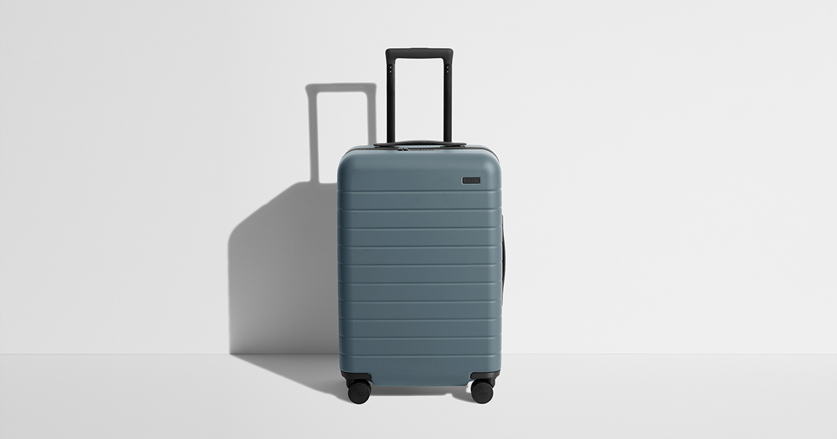 Louis Vuitton blue Canvas Everyday Horizon Carry-On Suitcase (55cm