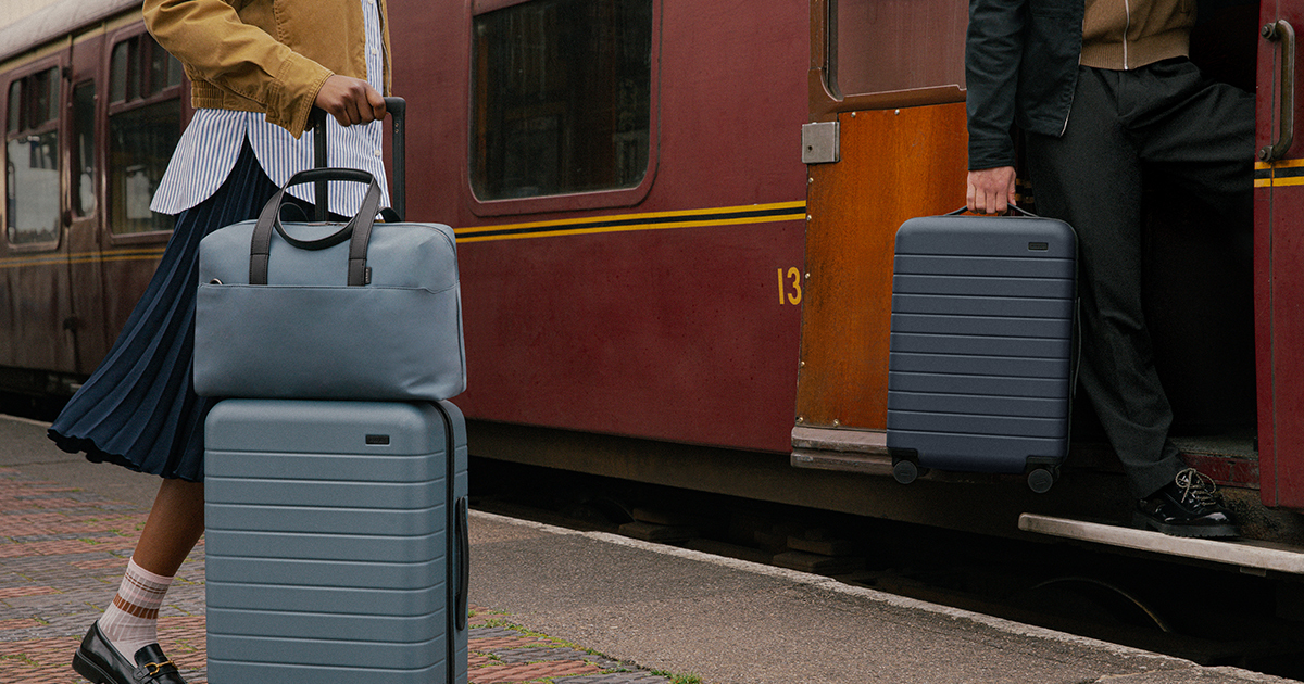 The Away Carry-On Suitcase Now Come in Technicolors