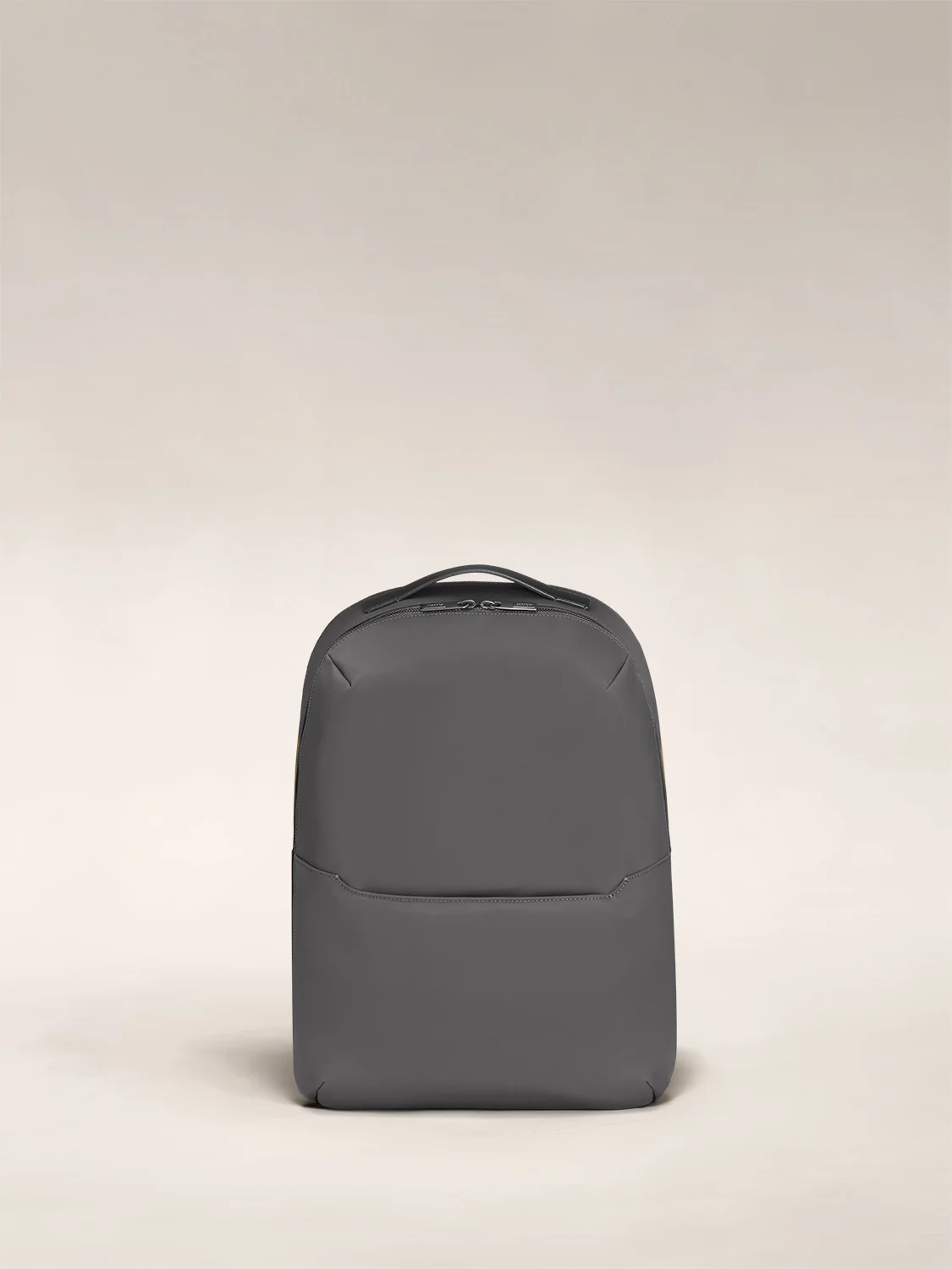 The Zip Backpack in Asphalt nylon