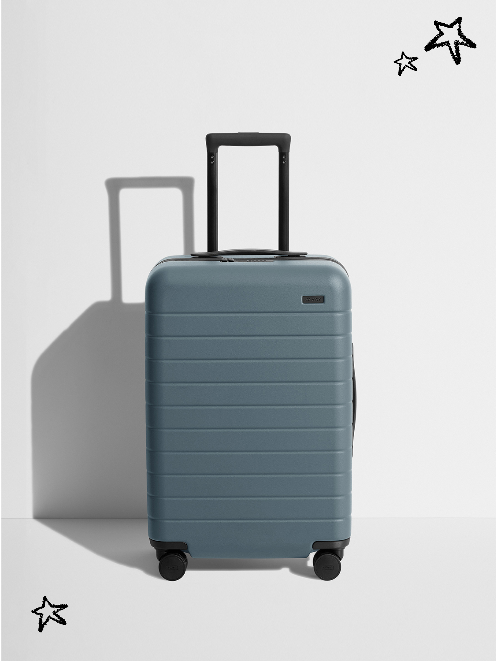 Away luggage support online