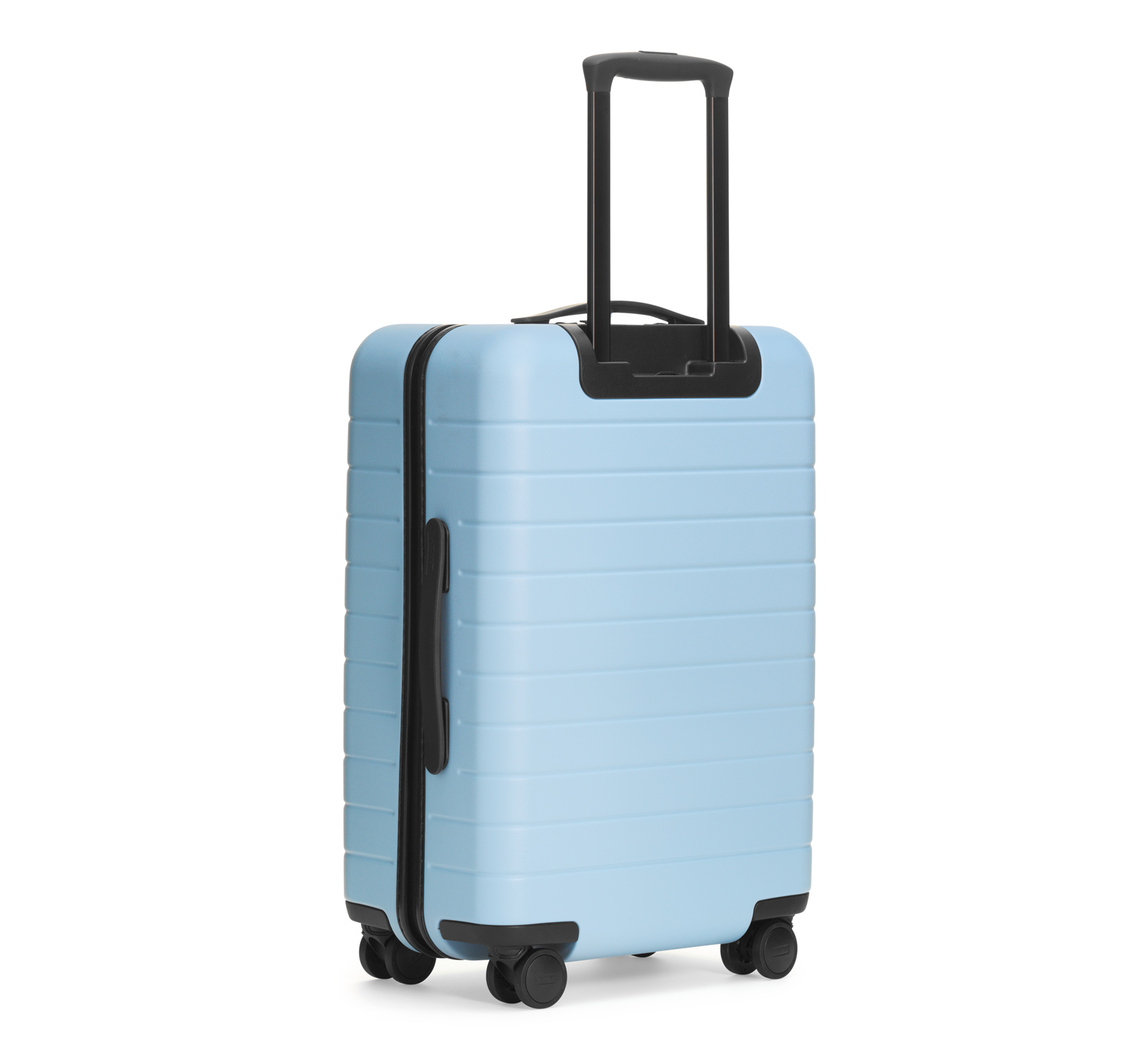 sky blue away suitcase