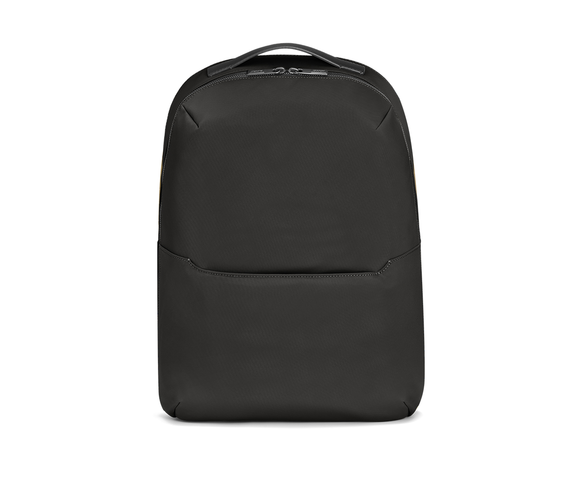 Travel backpack with 2024 zipper on back