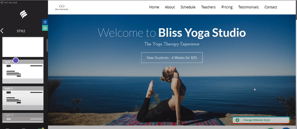 bookmark Bearbeiten des Website-Stils in Bookmark