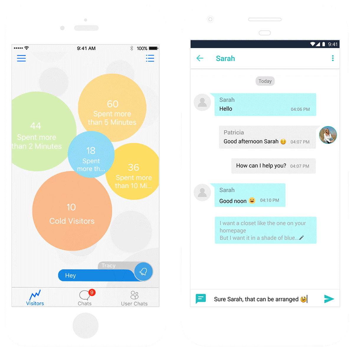 Interfaccia-di-Zoho-SalesIQ Interfaccia di Zoho SalesIQ