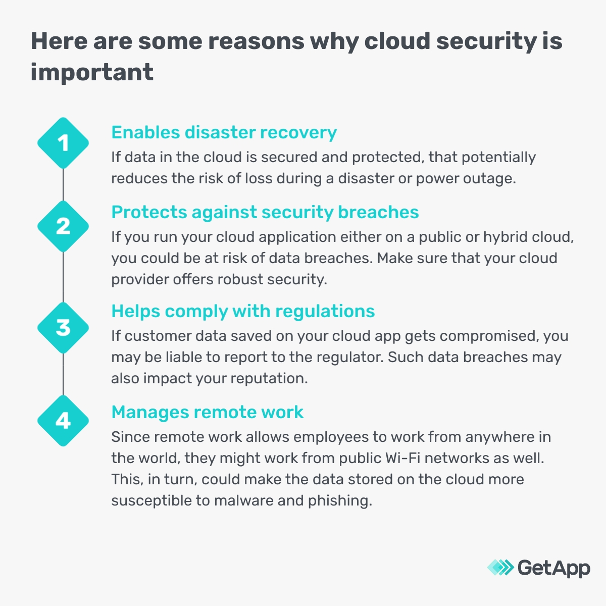 Reasons why cloud security is important