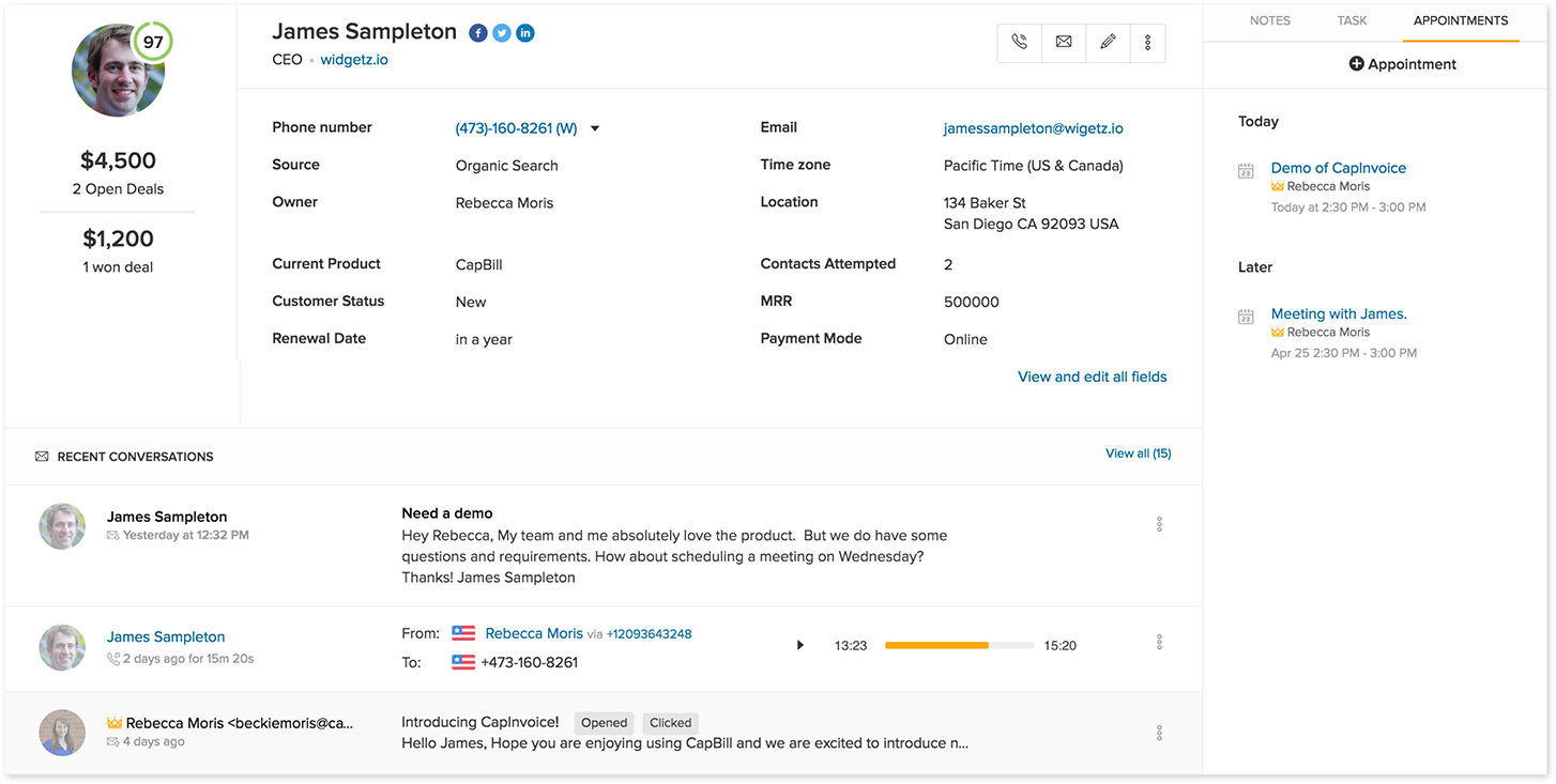 freshsales automatisation marketing