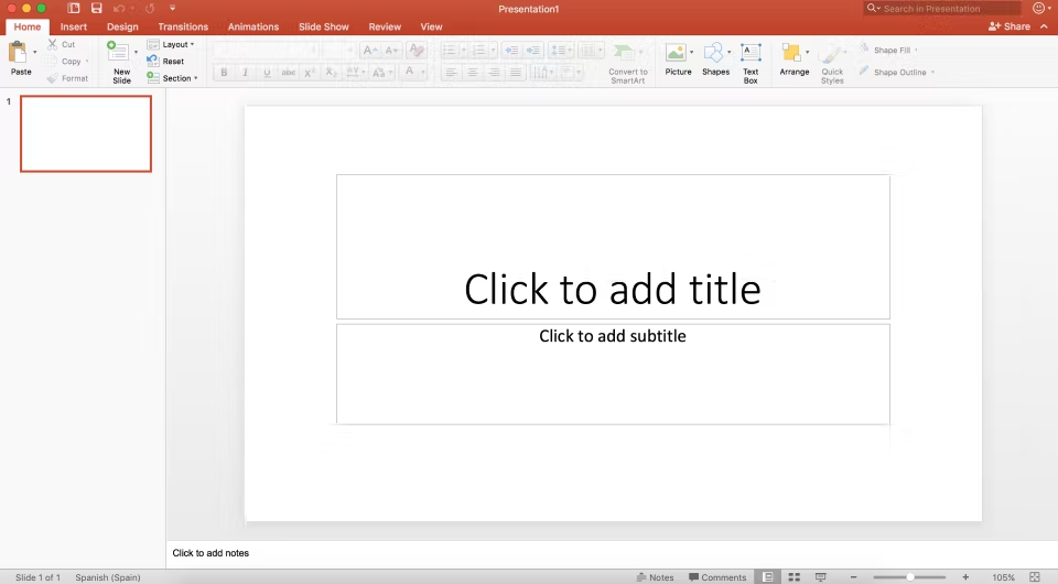 slide PowerPoint presentatiesoftware