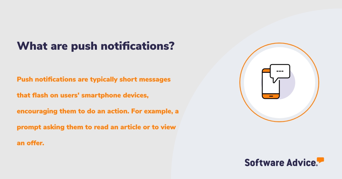 What are push notifications?
