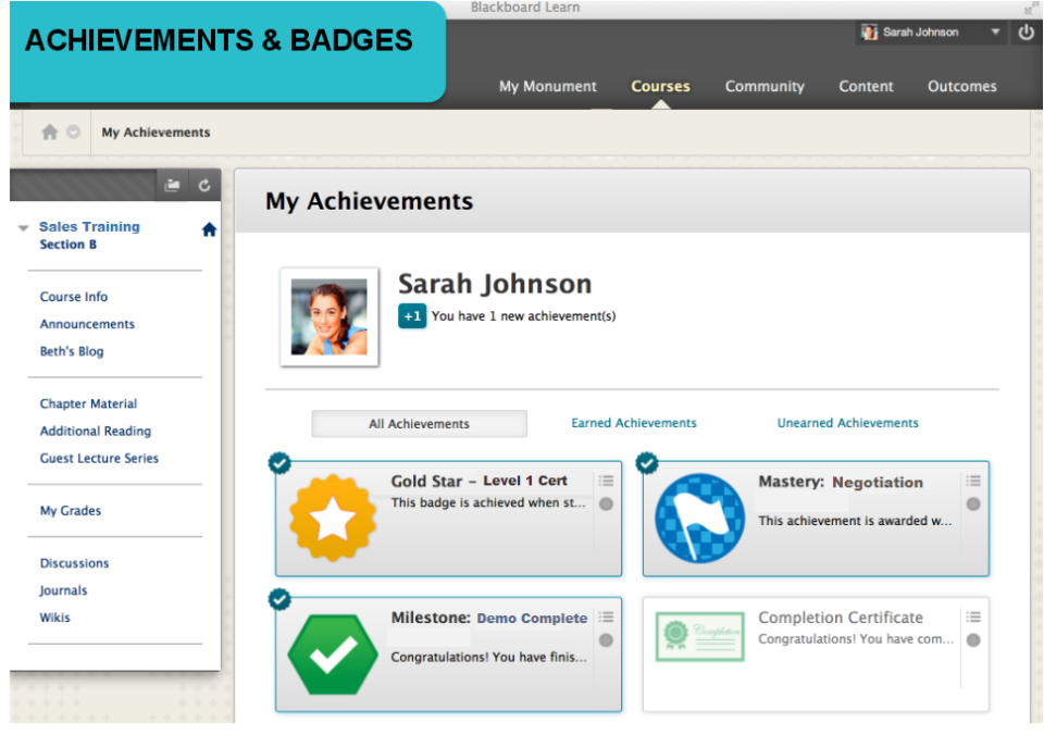 Blackboard-gamification-LMS Gamificación en LMS Blackboard