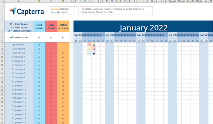 Staff scheduling 101: Excel employee schedule template download