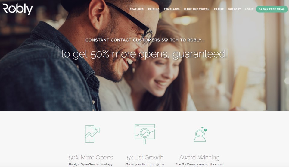 Robly. Software alternativo a Mailchimp