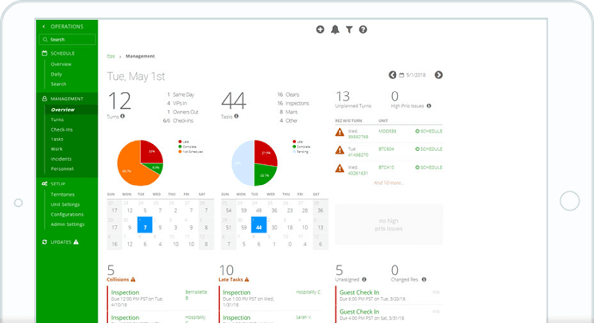gestion des locations saisonnières