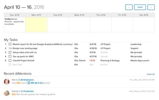 Glip, herramienta de productividad