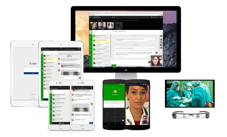 kpn-zorgmessenger videoconferentie in de zorg