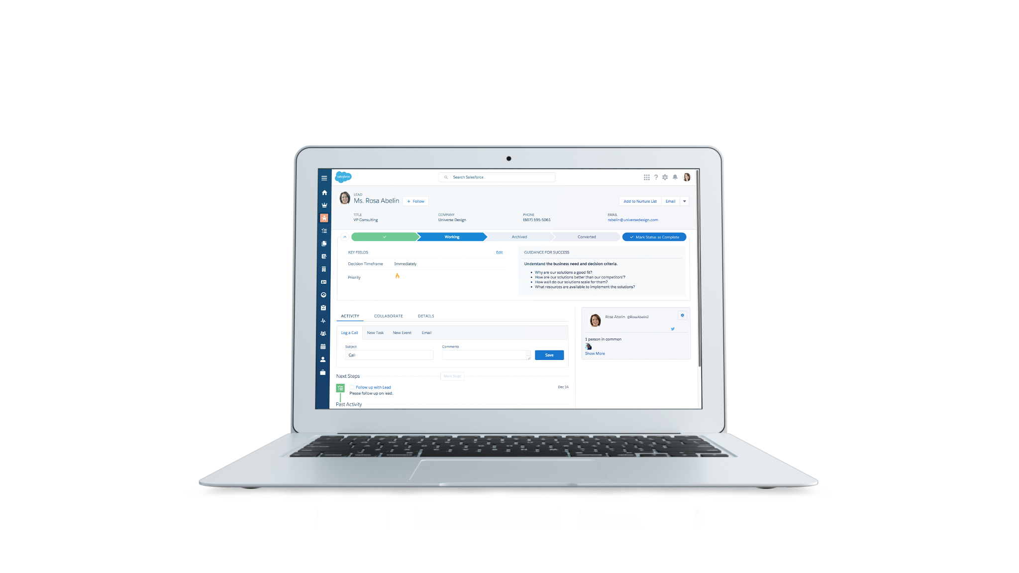 salesforce analyse client