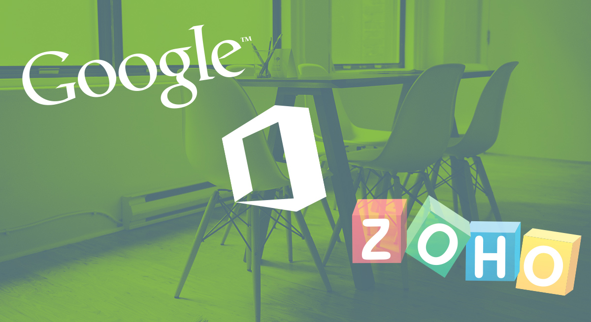 Google Apps vs. Office 365 vs. Zoho Docs: ein Vergleich von Produktivitätstools für kleine Unternehmen