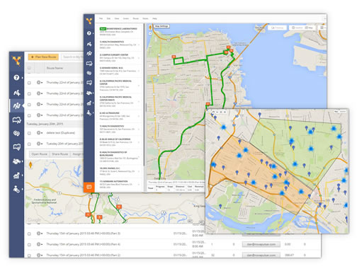 Route4me software route planning software