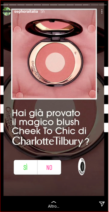 Come vendere su Instagram esempio storie