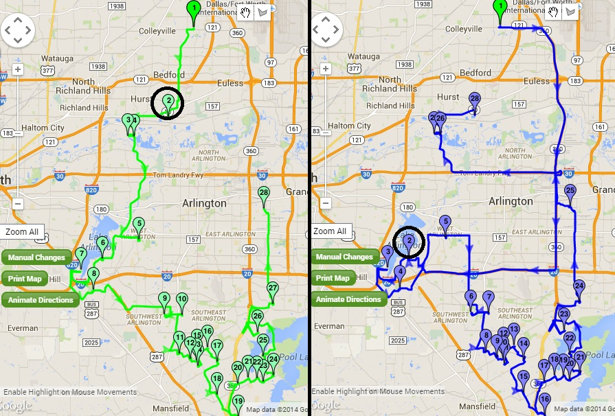 MyRouteOnline route mapping and planning