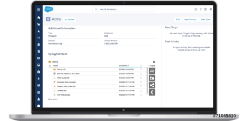 Business-Apps Unternehmen aus der Ferne führen SpringCM