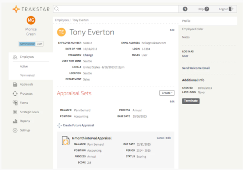 Business-Apps Unternehmen aus der Ferne führen Trakstar
