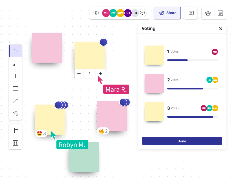 lucidspark-online-whitboard online whiteboard voor team samenwerking Lucidspark