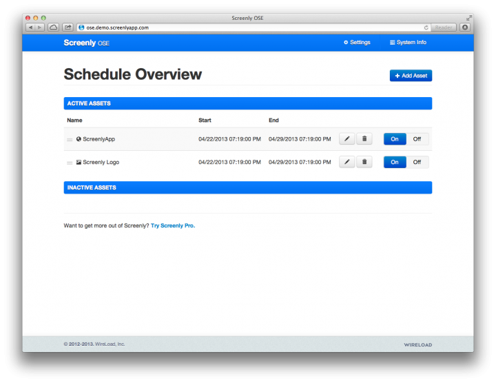 Screenly Open Source Edition