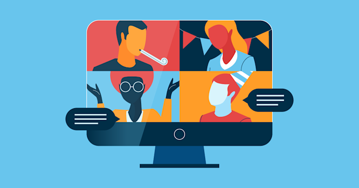 Virtual collaboration activities for remote team building