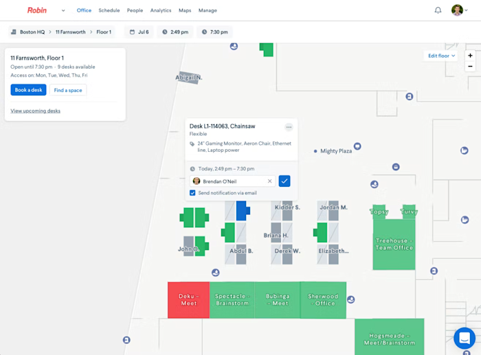 Top 5 office space software and their key features for SMEs