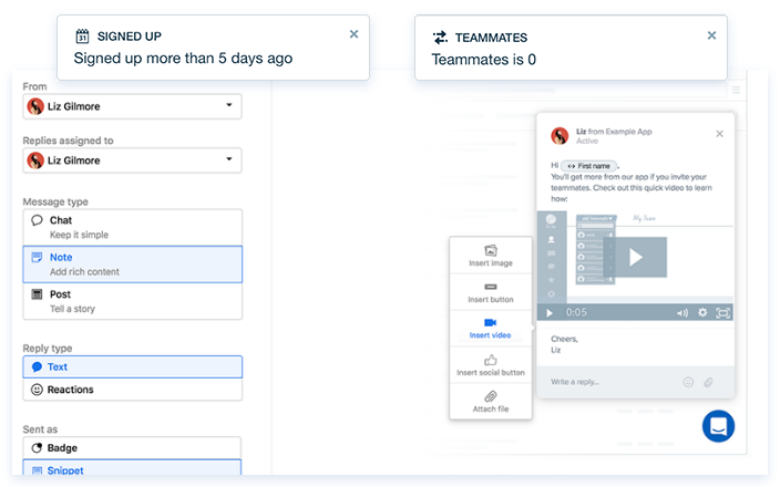 intercom analyse client