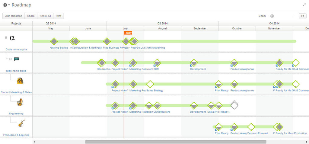 Cloud-Software für das Projektportfoliomanagement - Clarizen