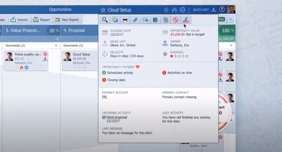 ranking lead pipeliner crm