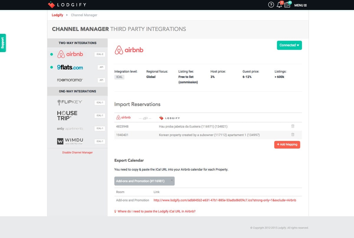 application logement vacances