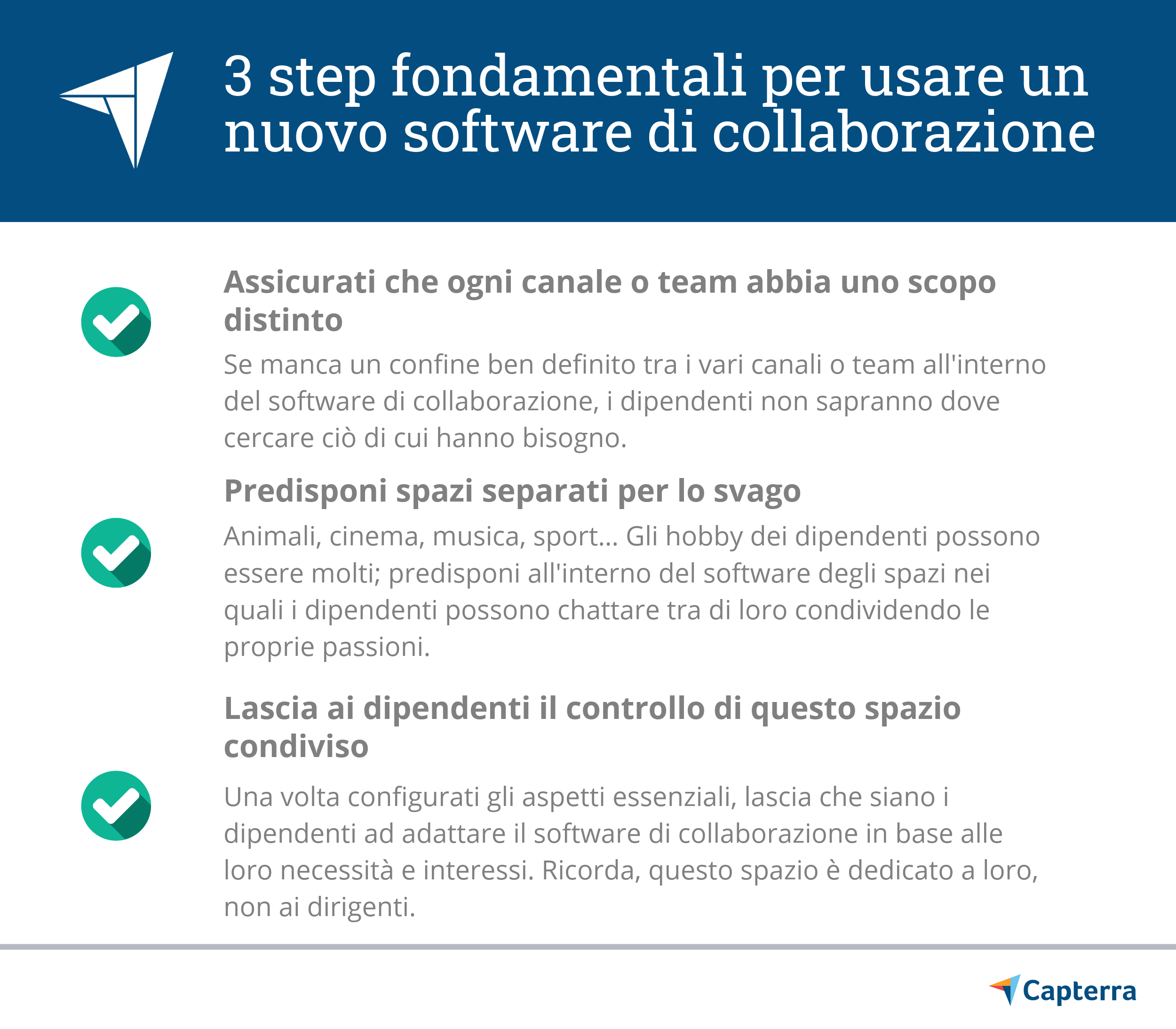 3 step per usare un nuovo software di collaborazione