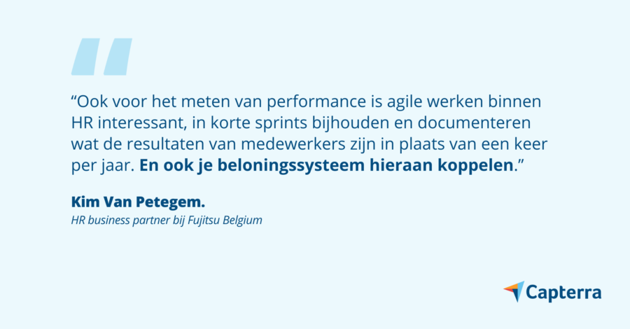 Agile performance management