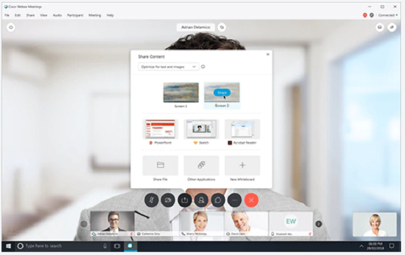 videovergaderen voor werken op afstand