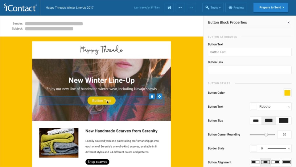 Email marketing con iContact