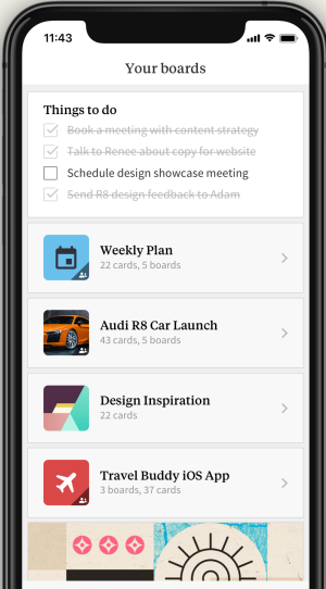 Milanote-whiteboard-app app van digitaal whiteboard Milanote