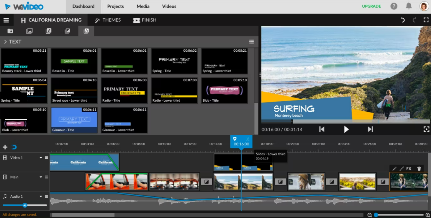 Top 3 free video editing software and their key features