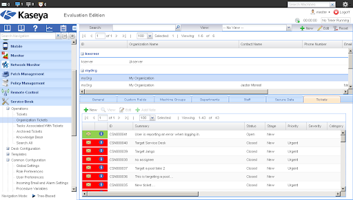 kaseya logiciel monitoring