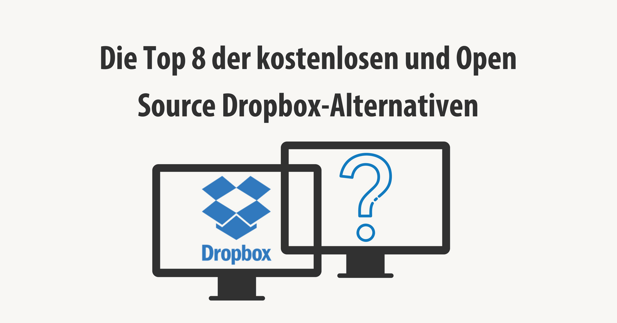Alternativen zu Dropbox