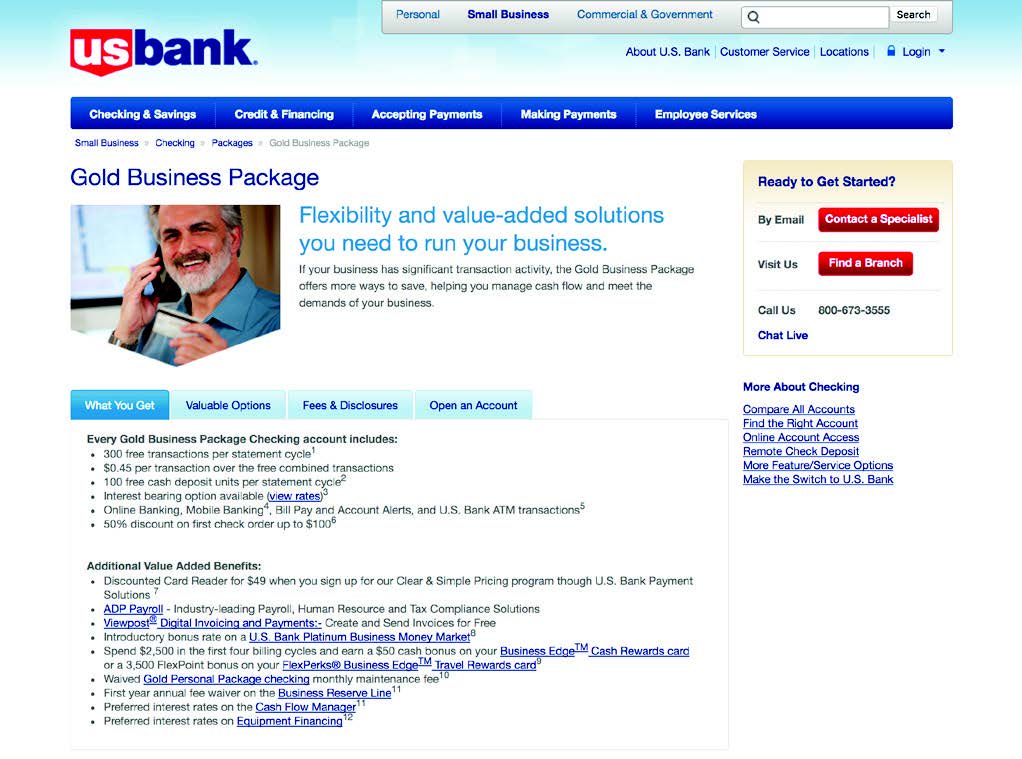 usbank website Onboarding