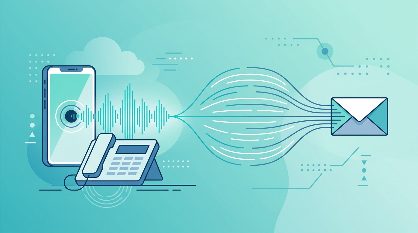 Voicemail-to-email con AI: setup e best practice aziendali