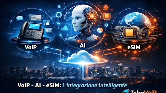 Telecomunicazioni intelligenti: perché VoIP, AI ed eSIM non sono più servizi separati