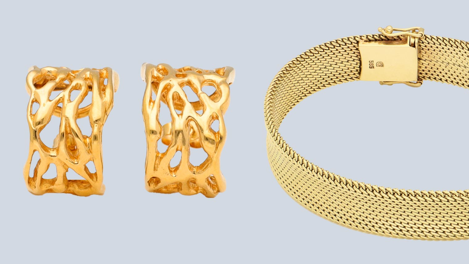Bold & Gold Jewellery Collection for Sale in Online Auctions
